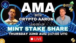 MintStakeShare AMA with Crypto Aaron