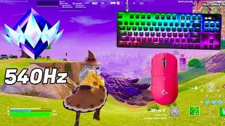 SteelSeries Apex Pro TKL ASMR  Solo Gameplay  Satisfying Keyboard Fortnite 360 FPS 4K