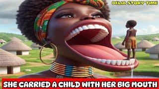 IF ONLY SHE KNEW HER BIG MOUTH WOULD PUT HER IN TROUBLE #deliastorytime #moralstory #africanstory