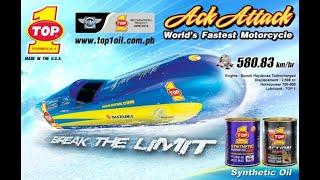 TOP 1  Ack Attack - world fastest motorcycle in the world