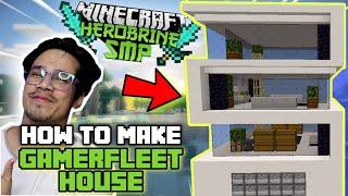 How to Make Gamerfleet Herobrine SMP House in Minecraft