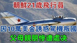 朝鮮21歲飛行員，因為10萬美金誘惑駕機叛國，父母親朋慘遭處決 #大案紀實 #刑事案件 #案件解說