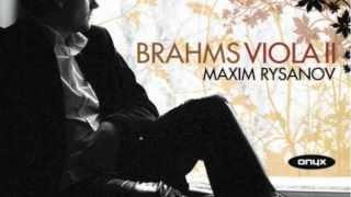 Brahms Song Gestillte Sehnsucht (Stilled Longing) Op 91 Coote Rysanov Wass