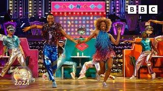 Montell Douglas & Johannes Salsa to Don't Leave Me This Way by Thelma Houston  BBC Strictly 2024