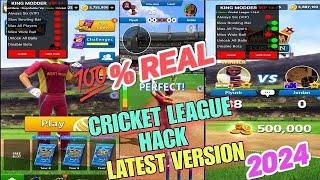 CRICKET LEAGUE MOD APK || UNLIMITED MONEY AND GERM || HOW TO HACK CRICKET LEAGUE % work