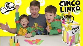 Family Game Night With CINCO LINKO:The Five-Minute, Five-In-A-Row Tile Game