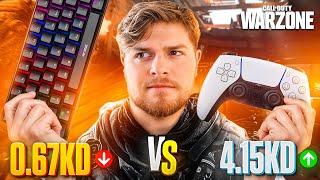 CONTROLLER vs MOUSE AND KEYBOARD In COD/WARZONE