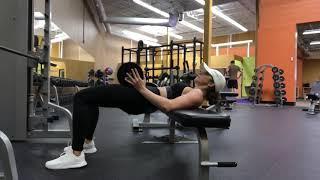 Dumbbell Hip Thrust