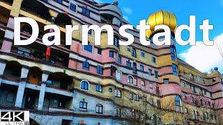 Driving in Darmstadt Germany 4K 60fps Drive Tour | Germany Virtual Driving Tour 2022