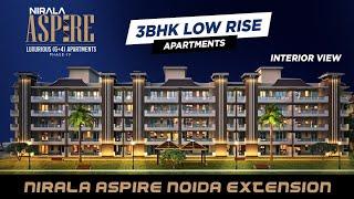 Nirala Aspire Phase 4, Low Rise Apartments in Greater Noida West | Sample Flat, Interior, Review