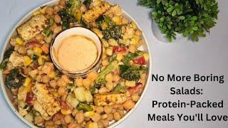 Weight loos Salad l Protein packed  salad   l Salad recipe  l No More Boring Salad: