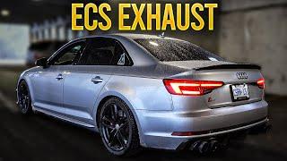 B9 AUDI S4 with ECS Valved Exhaust! SOUND COMPILATION