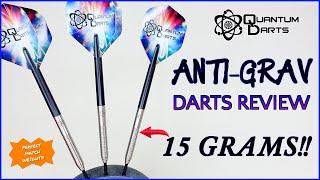 NICEST LIGHT DARTS EVER!!! -  Quantum Darts 15g  ANTI-GRAV Darts Review