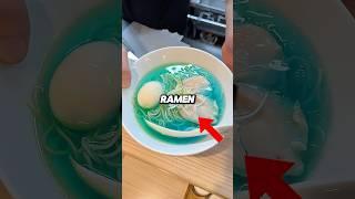 Blue Ramen in Japan 