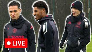  LIVE | Manchester United train ahead of Rangers UEFA Europa League clash