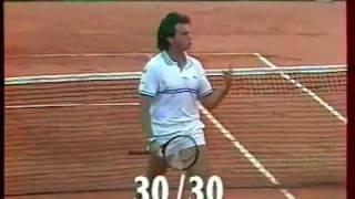 Henri Leconte vs. Boris Becker 1988 terre battue