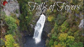 Falls of Foyers - Autumn in Scotland | 4K | DJI Mini2