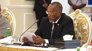 President Muse Bihi's speech at Somaliland and Somalia talks