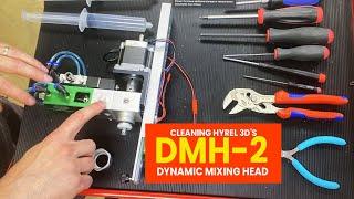 Cleaning Hyrel 3D's DMH-2 Dynamic Mixing Head