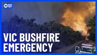 Dangerous Conditions Fan Grampians Bushfire In Victoria| 10 News First