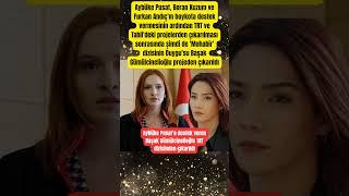 Aybüke Pusat'a destek veren Başak Gümülcinelioğlu TRT dizisinden çıkarıldı #shorts  #paraisletmecisi