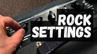 Amp Settings for Rock (for any amp!)