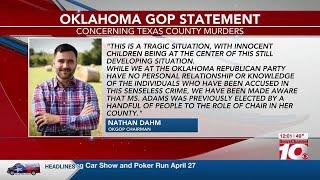 VIDEO: Oklahoma GOP chairman releases statement on murders of Kansas women