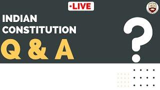 Indian Constitution Q&A |Live| |Live Quiz| |Armaan Career Institute|