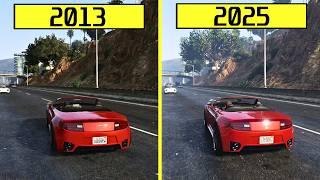 GTA 5 - 12 Years of Graphics Evolution –  PS3 vs. PC Enhanced (and Ray Traced)!