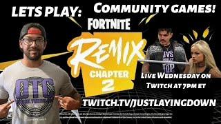 WWE Content Creator plays Fortnite Community Games (Again)