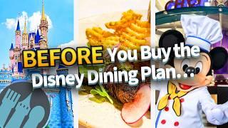 Disney Dining Plan -- Here's What You NEED to Know