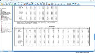 logistic regression in SPSS