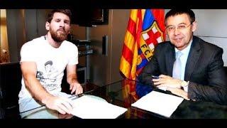 CONTRATO DE POR VIDA PARA MESSI