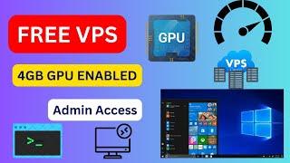 How to Create a FREE VPS 16GB RAM + GPU - Lifetime,SSH Access,100GB Storage | No Credit Card