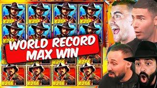 THE WILD GANG MAX WIN: TOP 10 WORLD RECORD BIGGEST WINS (Ayzee, Roshtein, x7Dave)