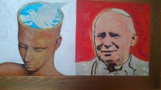 Papa Wojtyla e Franco Scepi - Man of Peace con Lucera di Puglia e This is art