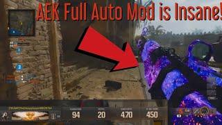 The New Full Auto AEK Mod is CRAZY!- Black OPs 6