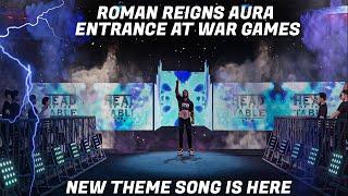 ROMAN REIGNS AURA ENTRACE AT WAR GAMES SURVIVOR SERIES 2024 WITH NEW THEME