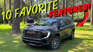 2024 GMC ACADIA AT4 - TOP TEN FEATURES!!