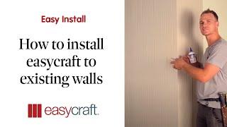 Easycraft DIY 1 - Installing easyVJ to an existing wall with Kyal & Kara