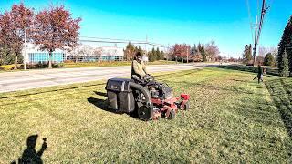 FALL CLEANUP Frenzy Before SNOW Hits!