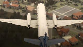 KLM Cityhopper Flight 433 - Crash Animation