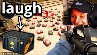 1 LAUGH = 1 WEAPON CASE