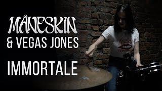 Måneskin & Vegas Jones — Immortale (drum cover by Elena Kireeva)