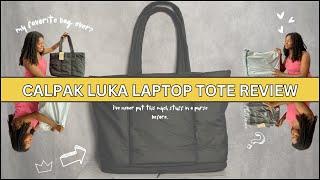 I bought the Luka Expandable Laptop Tote from Calpak and I think it changed my life...