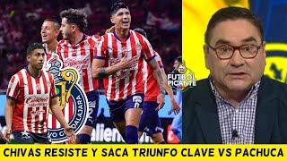 ALAN PULIDO y LUIS ROMO le dan el triunfo a CHIVAS que terminó sufriendo vs PACHUCA | Futbol Picante