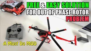 MD500 Rotor Head Out Of Phase || Problem SOLVED - RC ERA C189