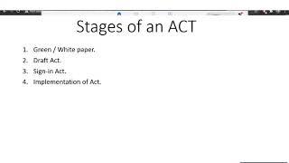 Activity H1 1 Stages of an act