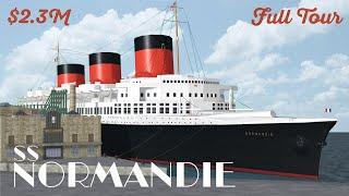 S.S. NORMANDIE - 'The World's Greatest Liner' | Tour | $2.3M | Bloxburg