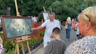  В Одесском ГорСаду выставка картин  #украина #одесса #картина #выставка #ukraine #odessa